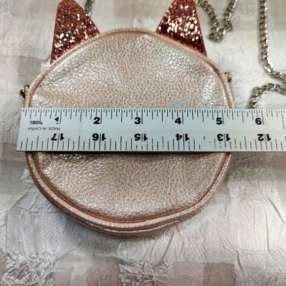 Capelli New York Happy Set Of 2 Gold Cat Pink Wallet  Accessories Girls Kitty - Picture 12 of 13